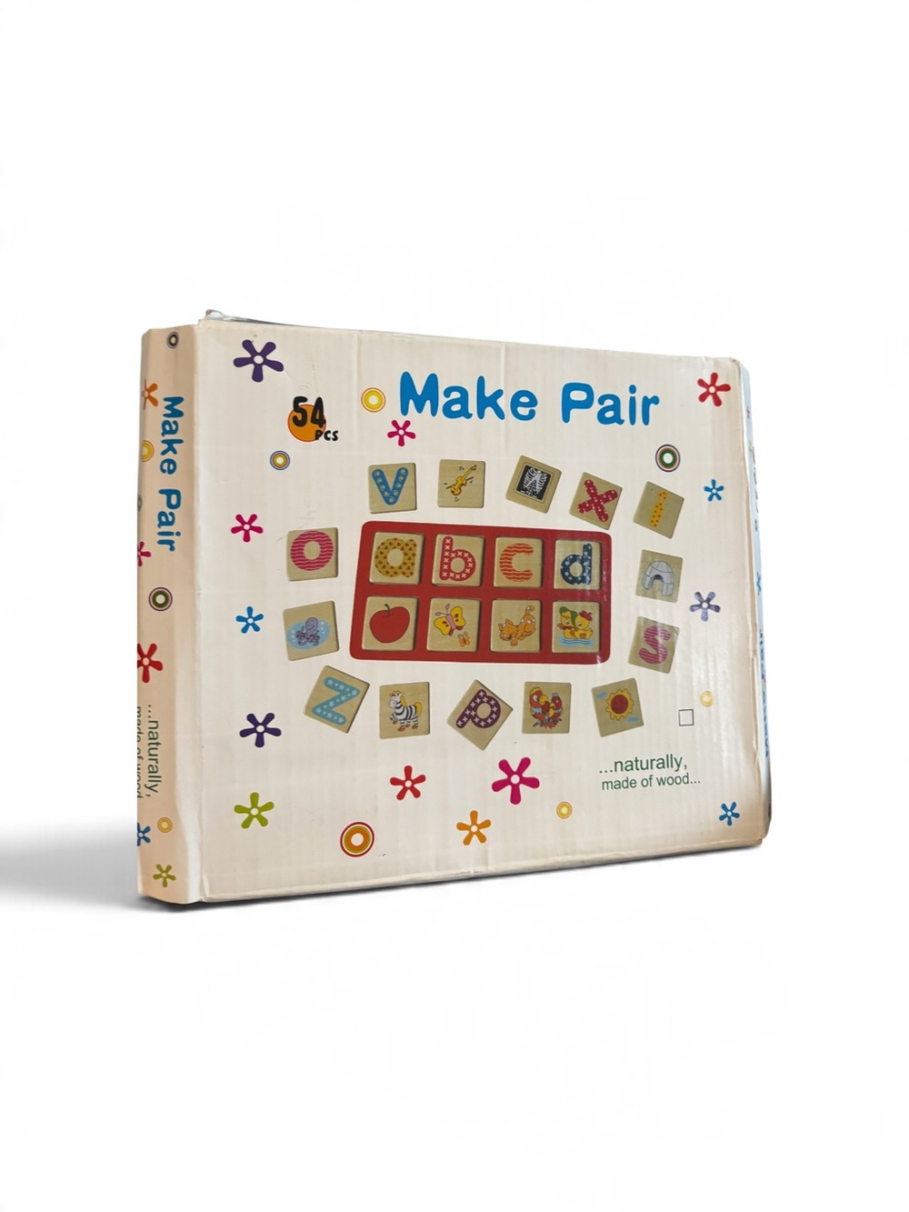 New Wooden Matching Game - Multicolor